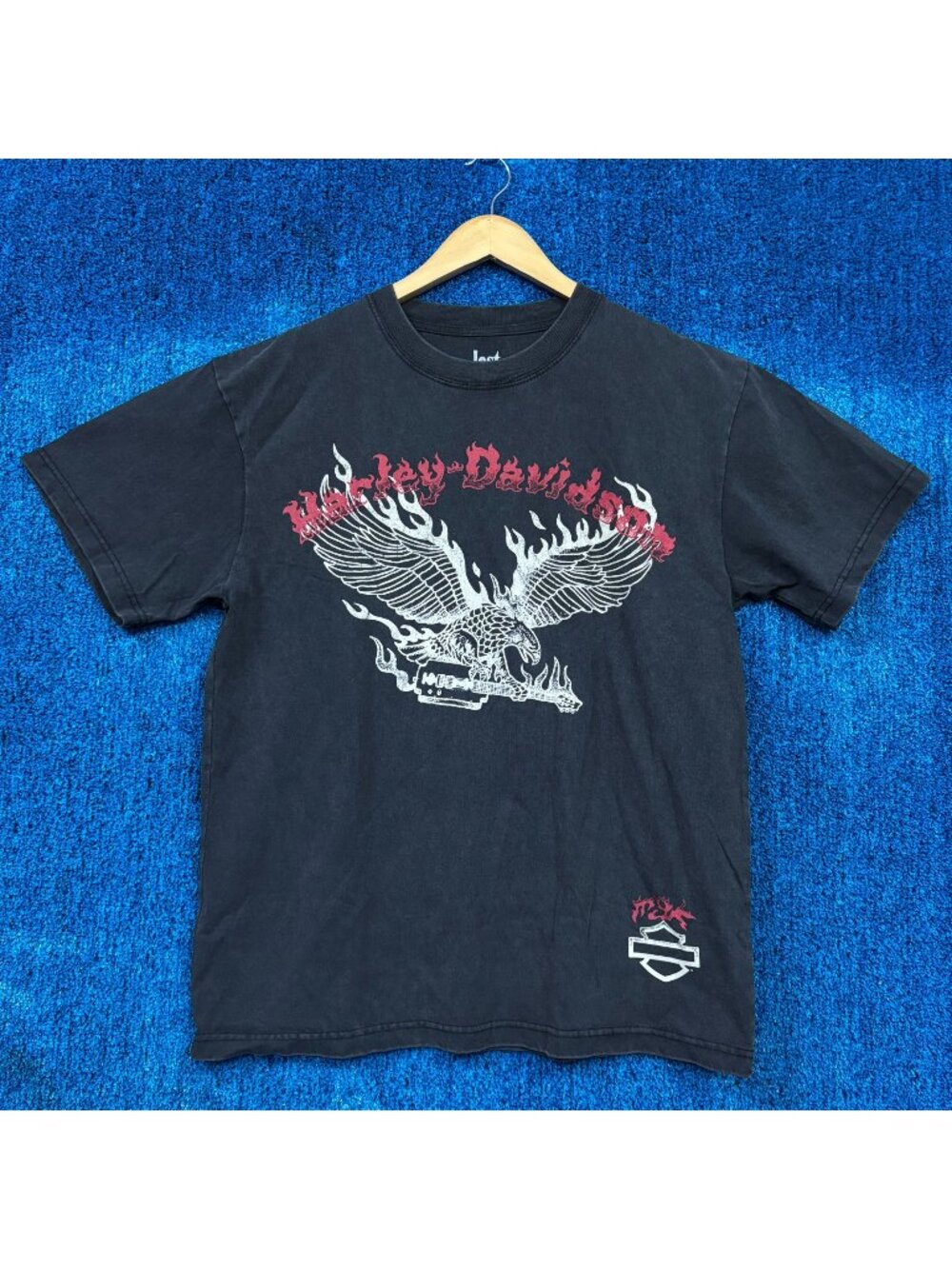 Harley-Davidson x MGK Fiery Eagle Lost Americana Baggy Tee M